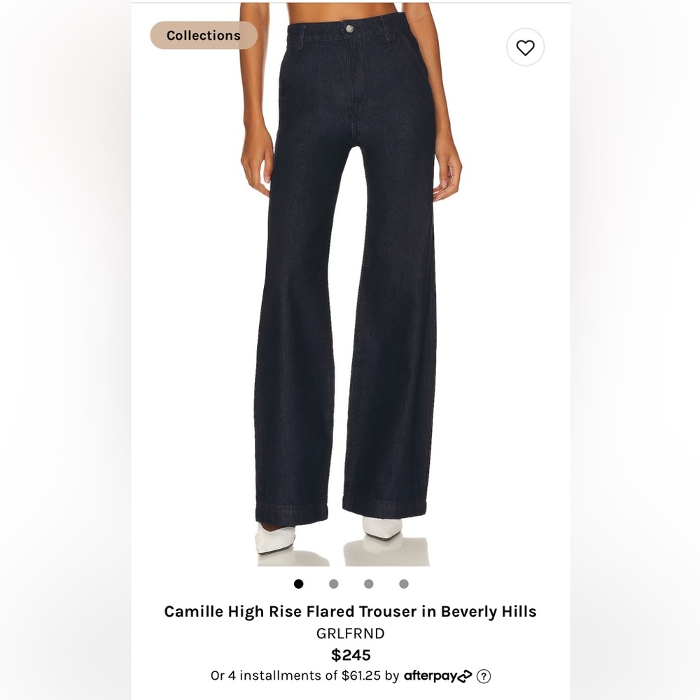 NWT GRLFRND CAMILLE JEANS